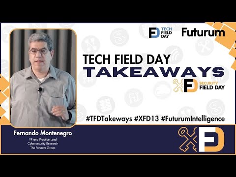 Key Cybersecurity Takeaways from The Futurum Group's Fernando Montenegro - Tech Field Day Takeaways