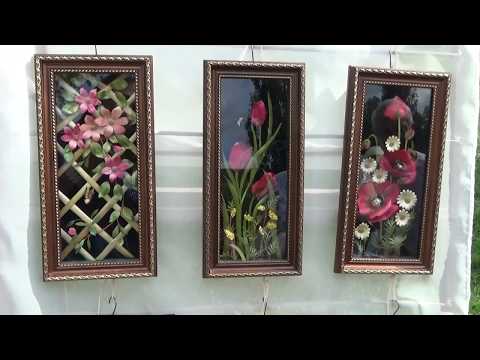 Картины из соломки. ( Picture of straw. )