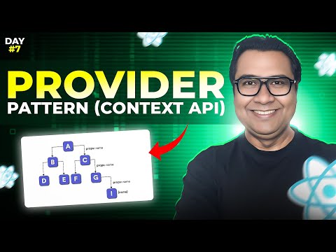 MASTER the Provider Pattern in React || Context Made Simple! || Day 07