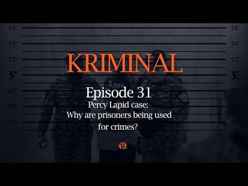 KRIMINAL: Percy Lapid case – Why are prisoners being used for crimes?