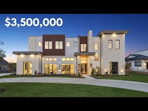 Touring a $3.5M Luxury Home in Southlake, Texas | With Younes Mufleh