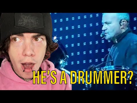 HOW DID I NOT KNOW?...First Time Reaction to Phil Collins - In the Air Tonight LIVE