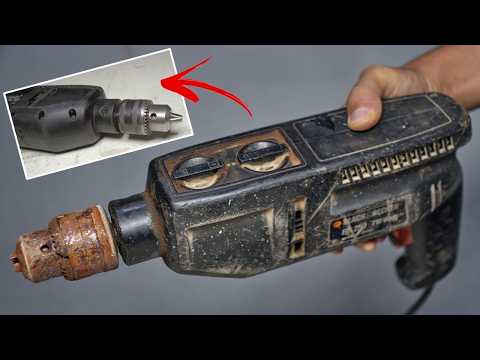 Rusty Drill BLACK & DECKER Restoration