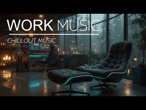 Misty Forest Deep Work Music | Focus & Productivity ~ Cozy Study Chillout Beats