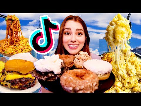 Only Eating TikTok Viral Food in NYC!