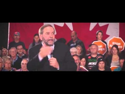 NDP ad: Standing up for you
