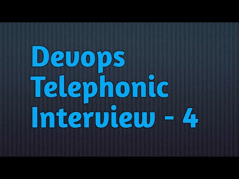 Devops Telephonic Interview - 4 || IT IN AMEERPET