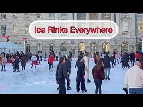 The UK’s new OBSESSION with Ice Rinks! ⛸️🧊🇬🇧