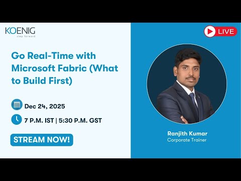 Go Real-Time with Microsoft Fabric (What to Build First)