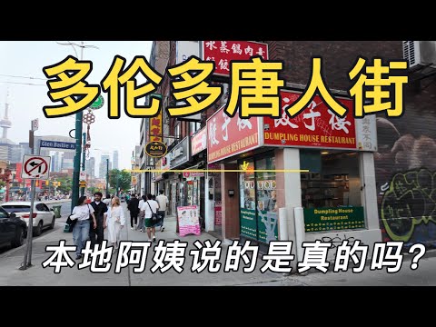 【多伦多旅游】多伦多唐人街#跟阿姨聊天华人亲戚都不想来加拿大了?还揭秘多伦多治安问题#多伦多旅游如果只能游览一个景点我会推荐它