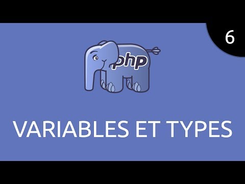PHP #6 - variables et types