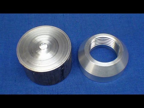 TIPS #344 pt 1 tubalcain MAKES A THREAD PROTECTOR FOR ATLAS LATHE