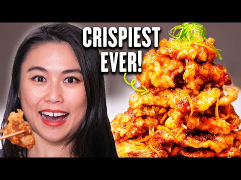 Simple Hack for EXTRA CRISPY Sweet and Sour Pork 😲 Guo Bao Rou Northeast Chinese Recipe