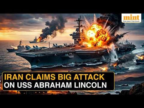 Iran Declares Hitting USS Abraham Lincoln With Coastal Cruise Missiles, State Media Posts Footage