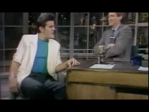 Jay Leno @ David Letterman, May 1985