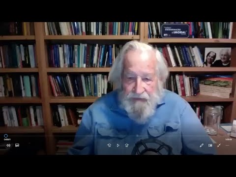 "Remember your humanity and forget the rest" A conversation with Noam Chomsky