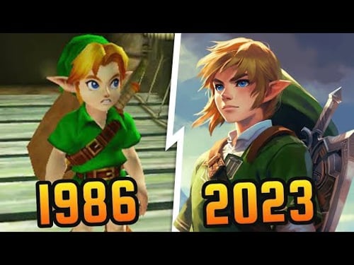 Evolution of The Legend of ZELDA