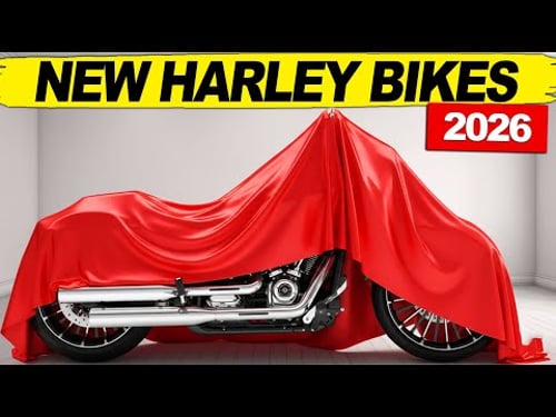 ALL NEW & UPDATED Harley Davidson Motorcycles For 2026!