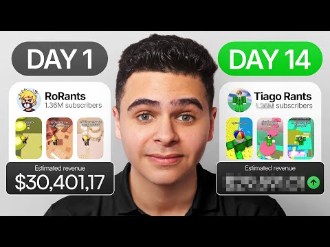 I Copied a $30K/Month YouTube Channel for 14 Days (Realistic Results)