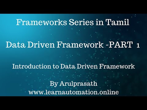 Selenium Frameworks | Data-Driven | PART -1 | Why do we need Data-driven Framework | Introduction