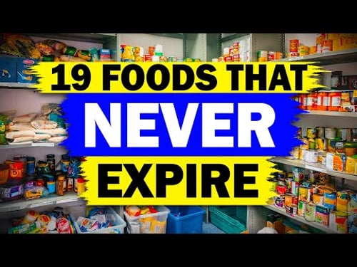 19 Foods To STOCKPILE That NEVER EXPIRE