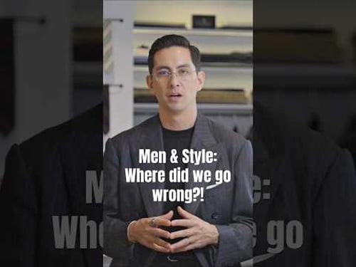Men & Style: The Right & Wrong Way. #menswear #mensfashion #mensstyle