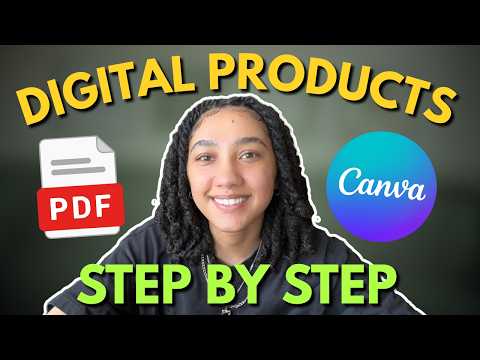 How to Make Digital Products for Free with Canva (Step by Step Tutorial)