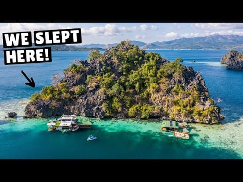 INCREDIBLE OFF-THE-GRID HOUSEBOAT (Coron, Philippines)