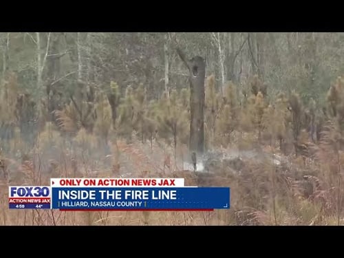 Florida Forest Service battles lingering hot spots as drought fuels danger in Nassau County