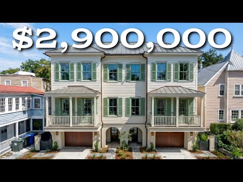 Newly built home in historic Charleston, SC with rooftop patio