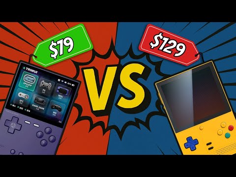 Best Vertical Handheld: Retroid Pocket Classic VS TrimUI Brick