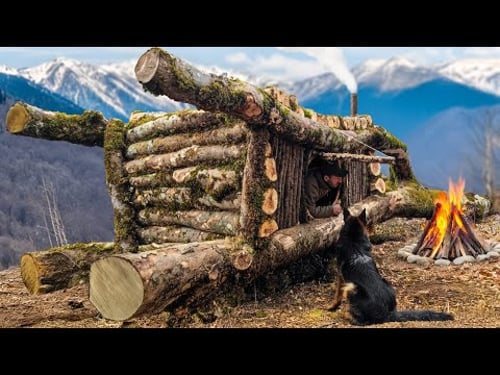 I Built a Bushcraft Treehouse from Scratch! (Ultimate Survival & Real-Life Minecraft)