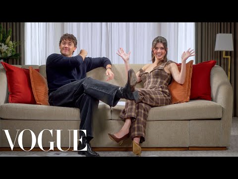 Tom Blyth & Emily Bader Ask Rapid-Fire Questions | Off the Cuff | Vogue