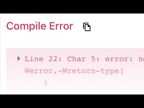 If my code fails, the video ends (LeetCode)