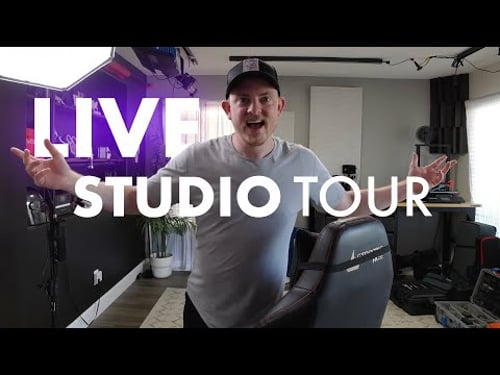 Tour My Home Studio w/ Permanent Lighting Grid
