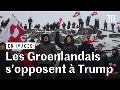 Manifestations contre le projet américain d'annexion du Groenland