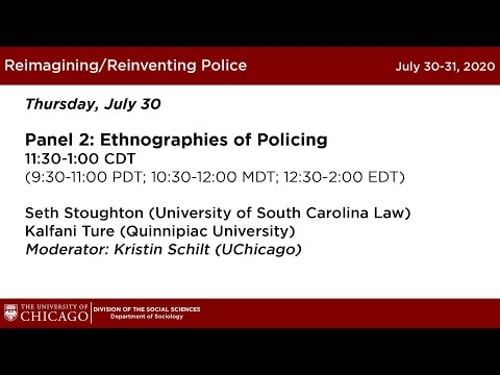 Panel 2: Ethnographies of Policing