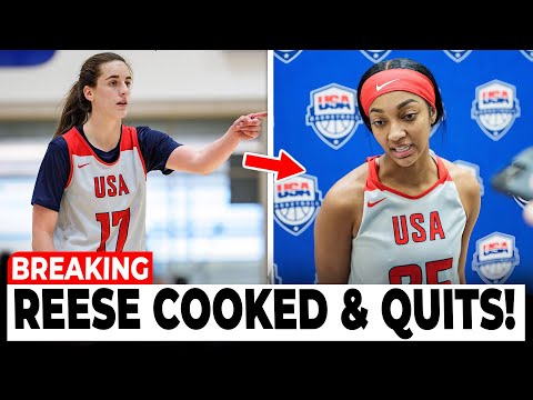 Angel Reese QUITS Team USA After Caitlin Clark COOKS Her!