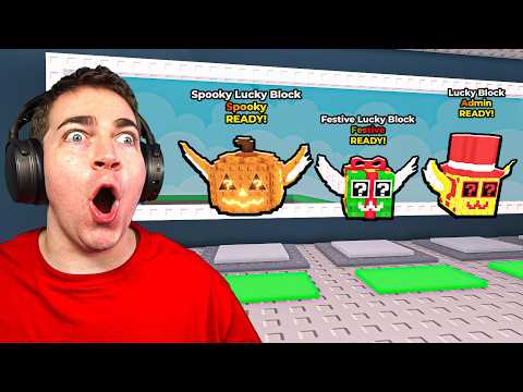 Opening EVERY lucky block..