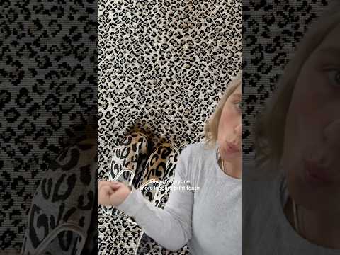 Leopard is just around the corner 🤭 #weezietowels #smallbusiness #trending