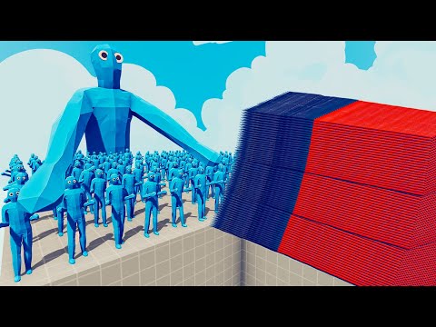 200x ICE ZOMBIE + 1x GIANT vs EVERY GOD - Totally Accurate Battle Simulator TABS