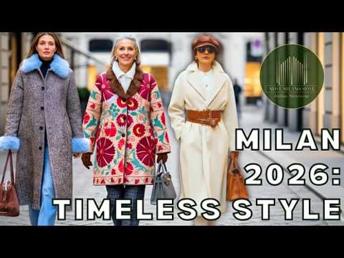 WINTER STREET STYLE IN MILAN 2026 | Chic High Low Fashion & Timeless Italian Elegance