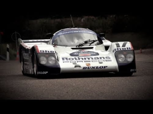 Flat Out In a Le Mans Winning Porsche 962 - /CHRIS HARRIS ON CARS