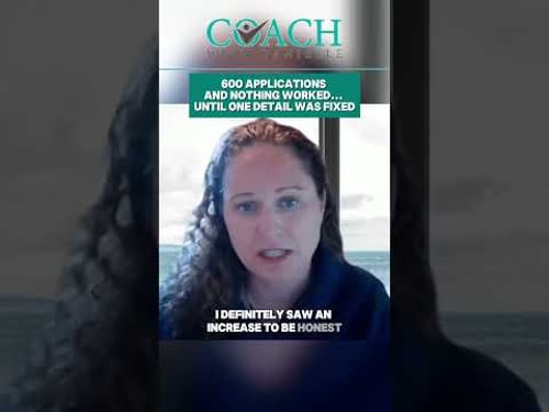 From ghosted to hired—her breakthrough after 600 tries #jobsearch #careerchange #resume