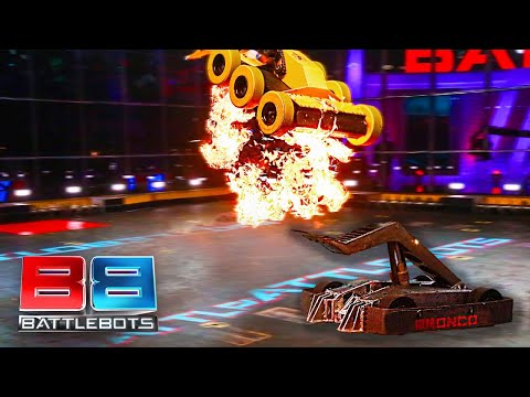 All The Knockouts From BattleBots World Championship 1 | BATTLEBOTS