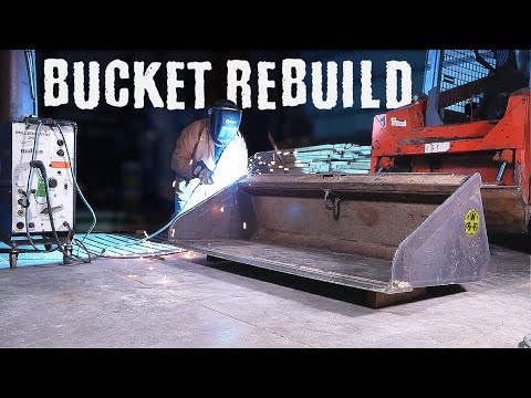 Rebuild a Skid Steer Bucket with Robotic Precision