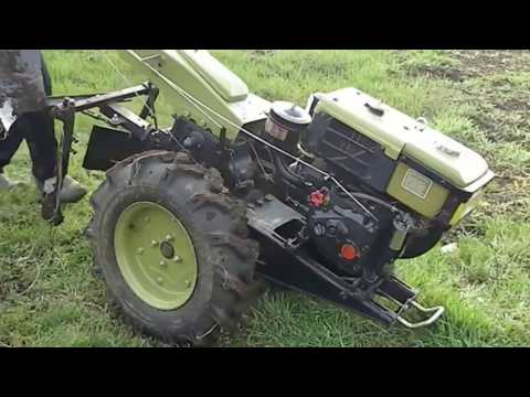 Посадка картофеля мотоблоком