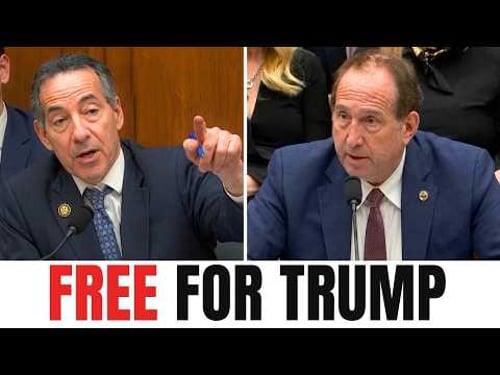 Rep. Raskin CORNERS Patent Chief Who Gave Trump a Free Trademark — Then Approved It Himself