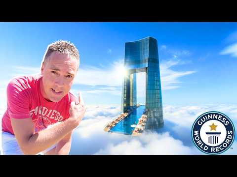 I Stay In The TALLEST Hotel In The World - I Was Shocked