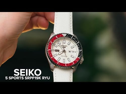 The Street Fighter x Seiko Ryu edition hits you like a judo chop to the throat (in a good way)